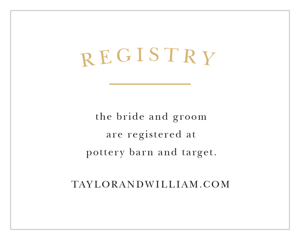 Pottery Barn Wedding Registry 