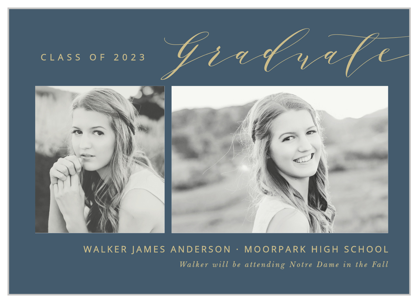 Walmart deals graduation announcements