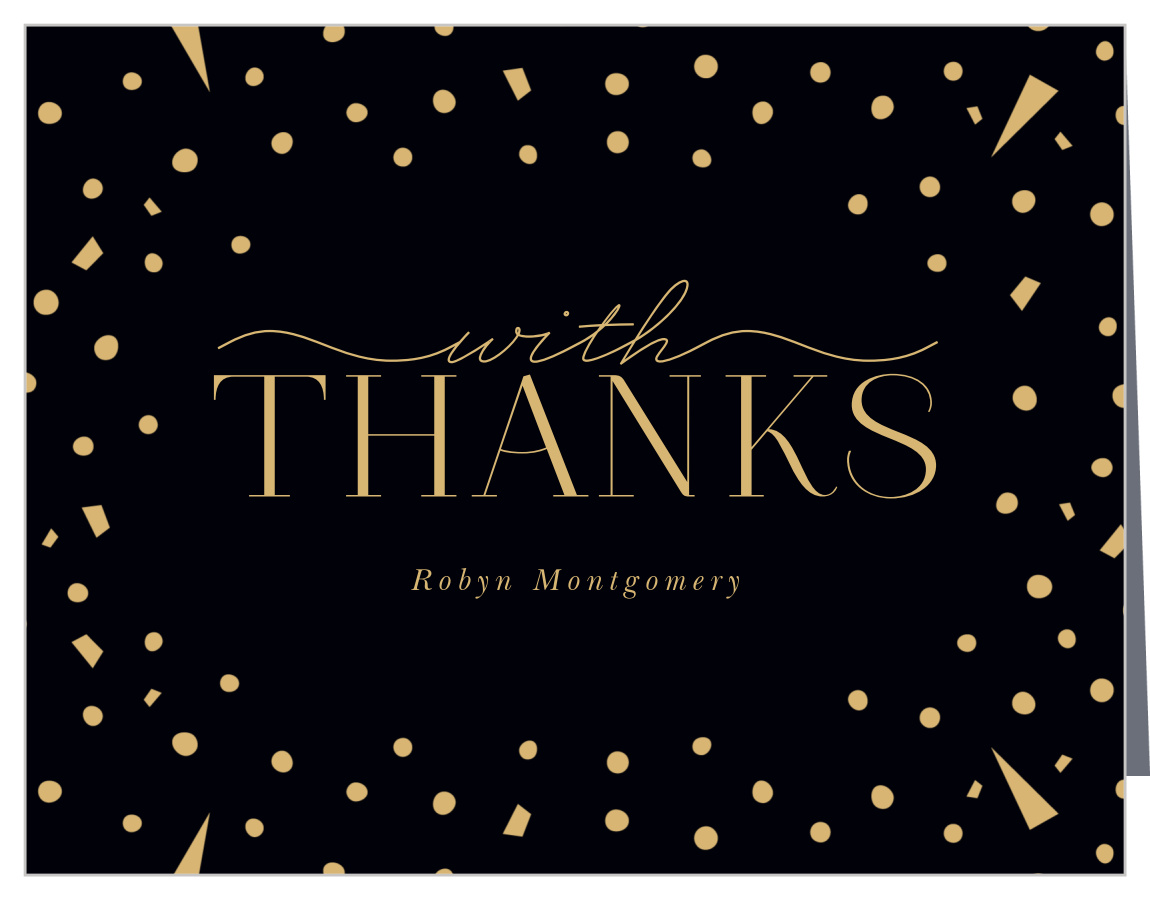 Ornate Grad Graduation Thank You Cards by Basic Invite Ornate Grad Graduation Thank You Cards by Basic Invite