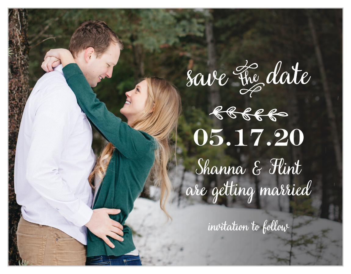 Country Save the Date Magnets by Basic Invite