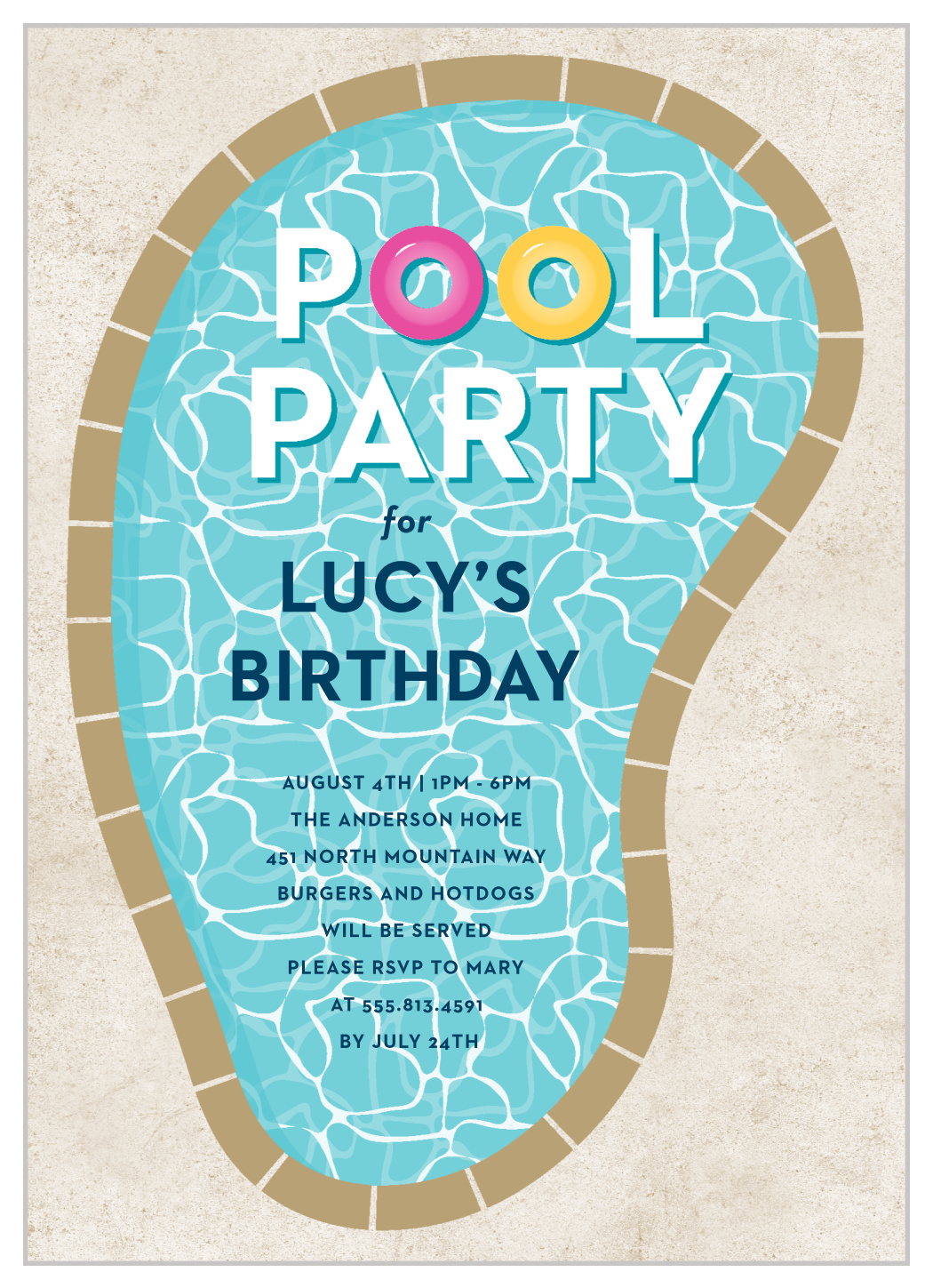 Kids' Birthday Party Invitations