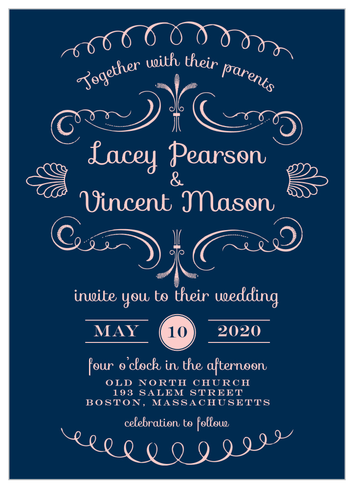 Lacey Wedding Invitations
