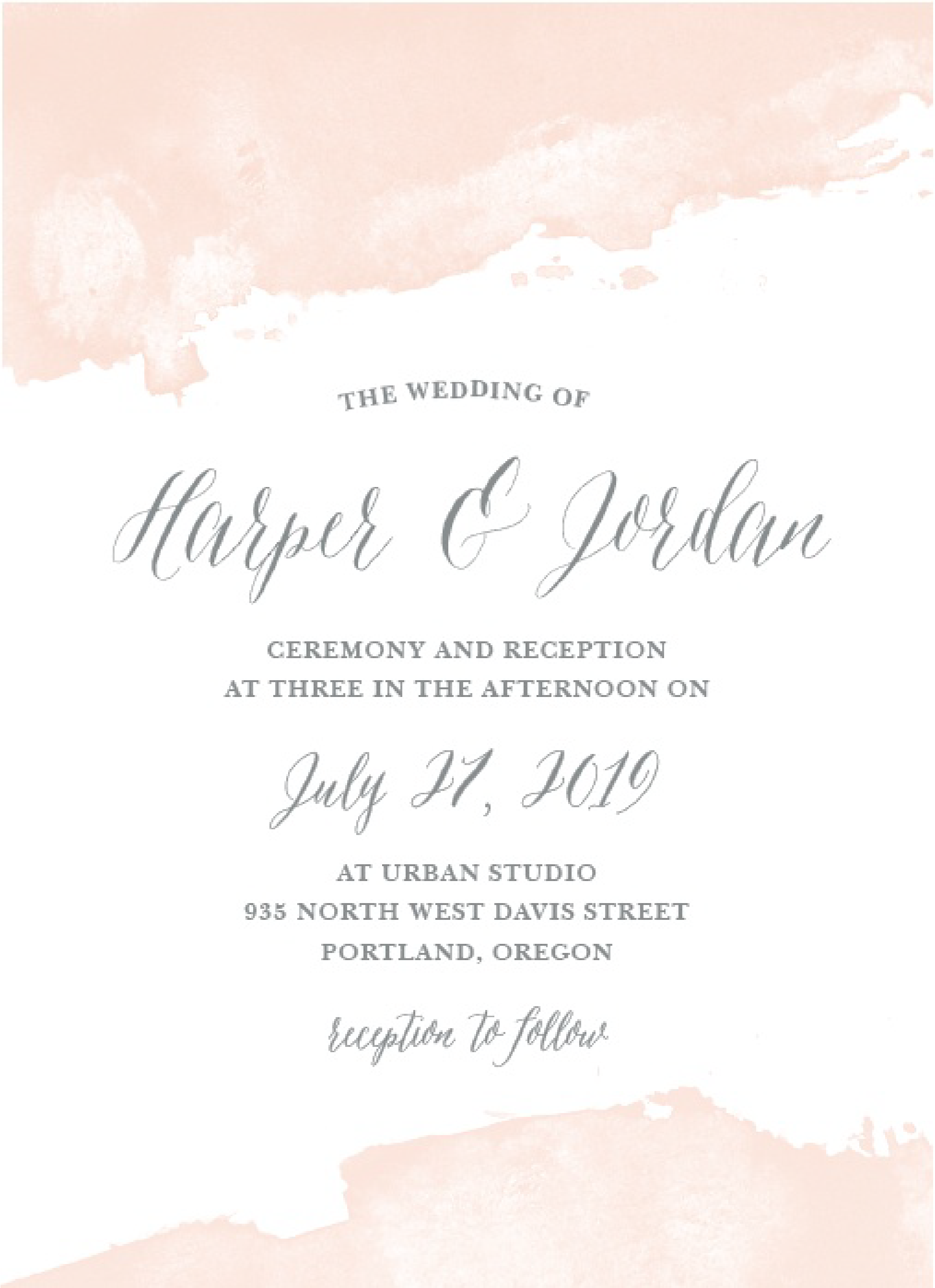 Basic Invite Wedding Invitations