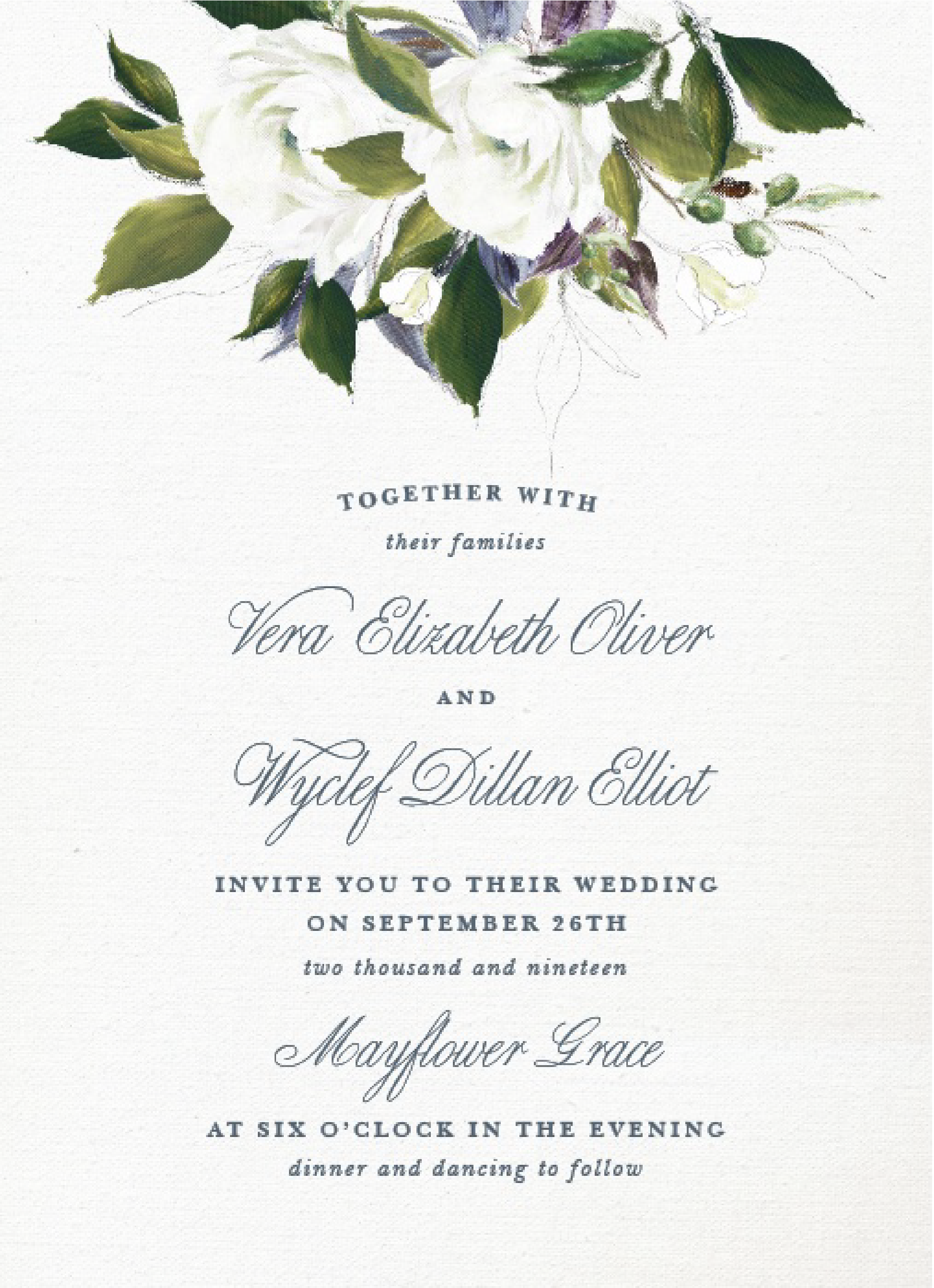 Basic Invite Wedding Invitations