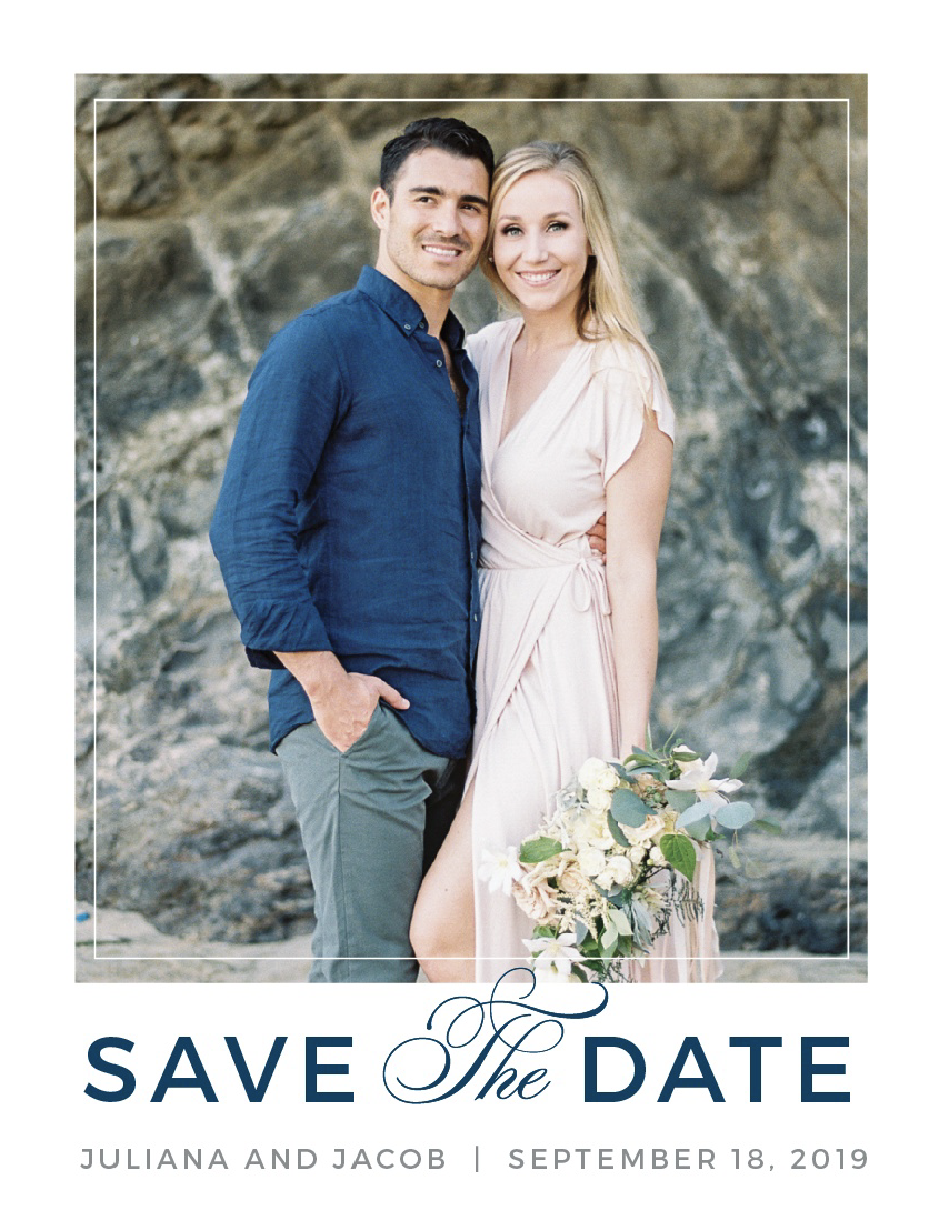Basic Invite Save The Date Cards