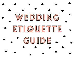 wedding etiquette guide