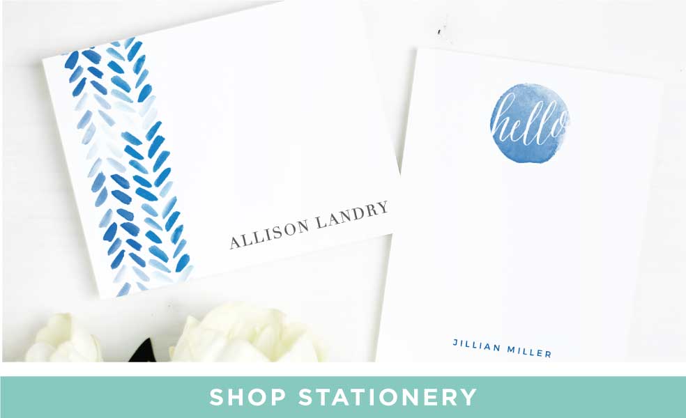 Shop Personal Stationery